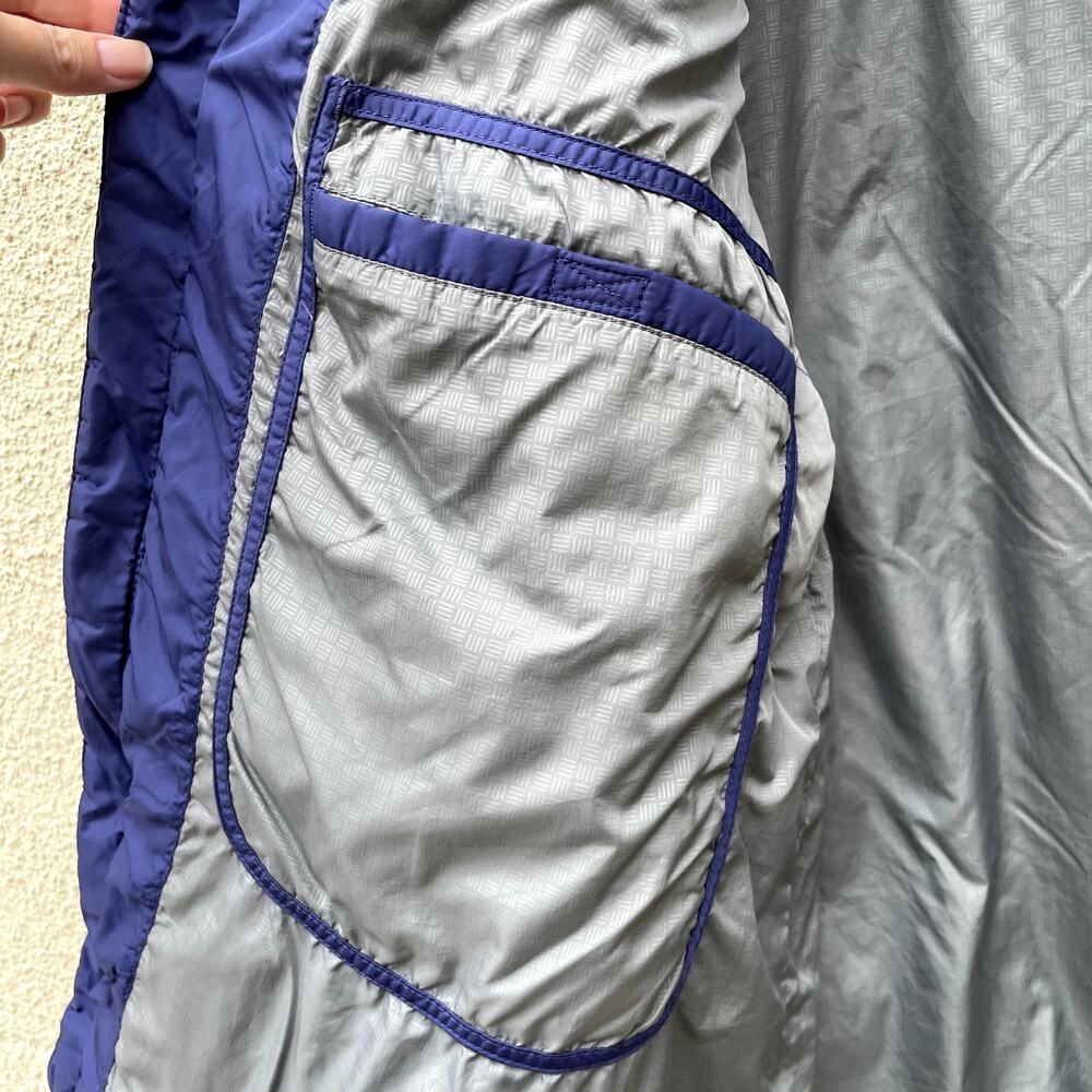 Lands' End Blue Down-Filled Puffer Vest Mens Size Medium 38-40 - Picture 5 of 10